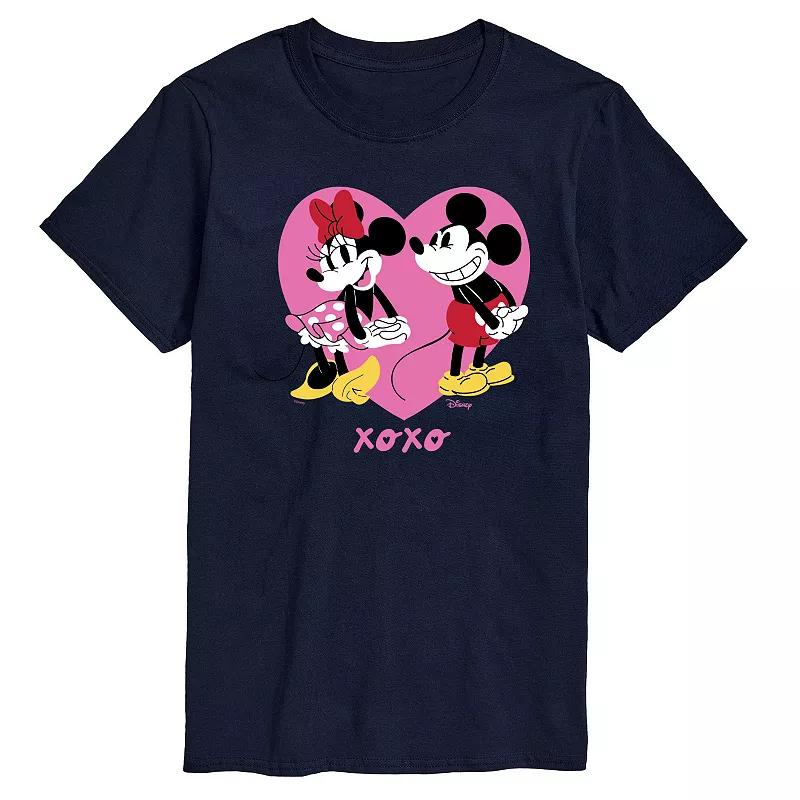 Disney's Mickey & Minnie Mouse Men's Sweet Seasons Greetings Graphic Tee,  Product Image