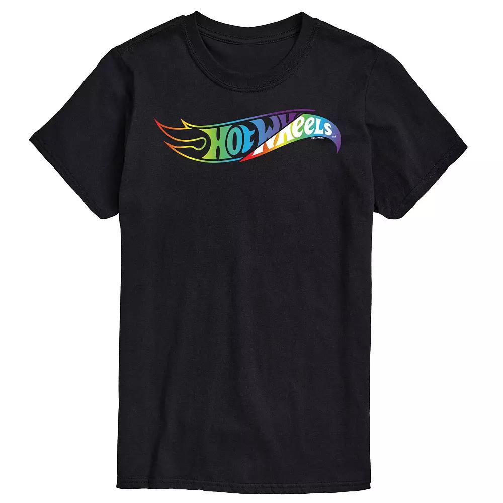 Big & Tall Hot Wheels Pride Wheels Graphic Tee, Men's,  Product Image