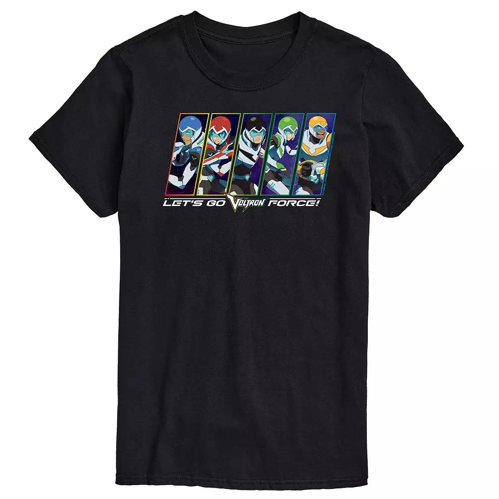 Men's Voltron Lets Go Voltron Force Graphic Tee,  Product Image