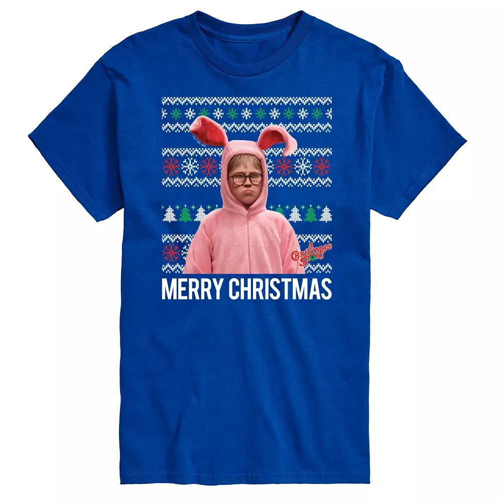 Big & Tall A Christmas Story Merry Christmas Graphic Tee, Men's,  Product Image