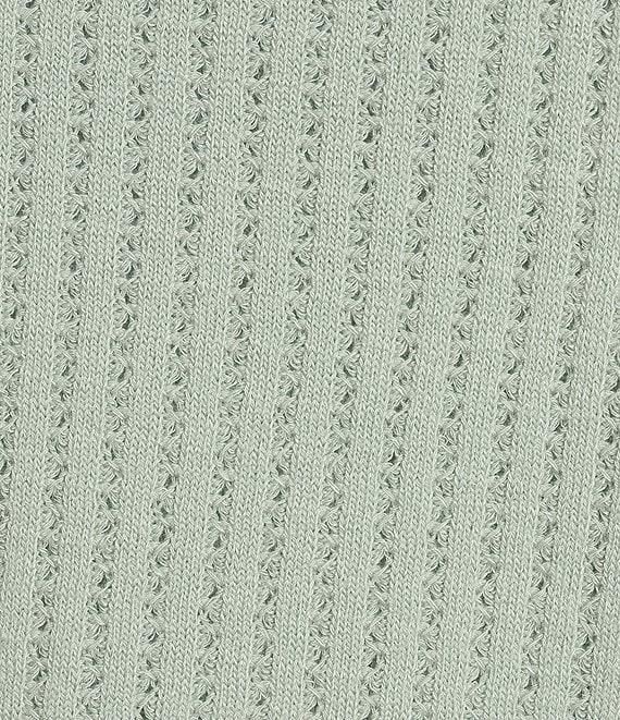 Moa Moa Textured Short Sleeve Drop Shoulder T-Shirt Product Image