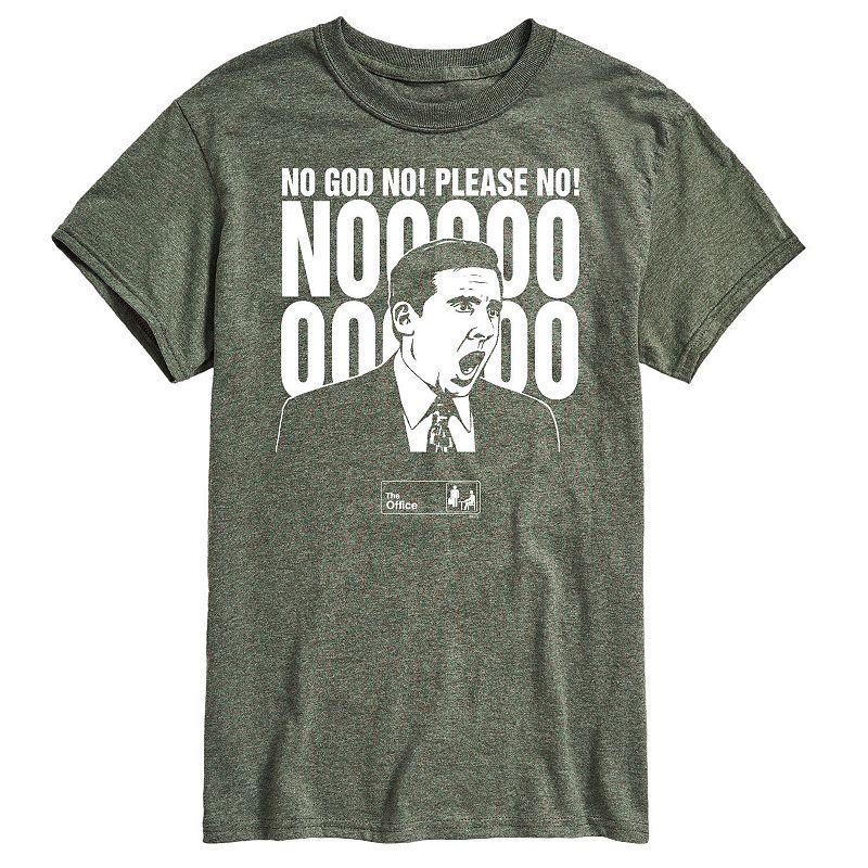 Men's The Office No God Please No Tee,  Product Image