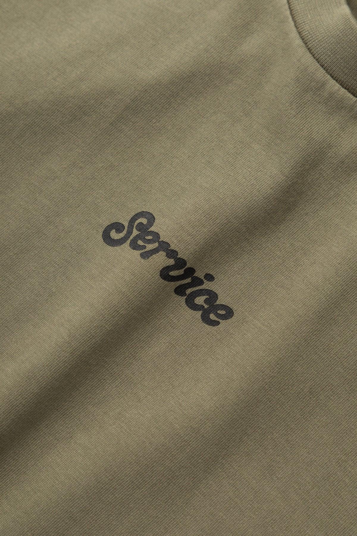 Service Works - Service Logo Tee - Olive Product Image