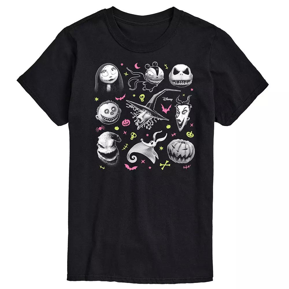 Disney's The Nightmare Before Christmas Men's Grid Graphic Tee,  Product Image