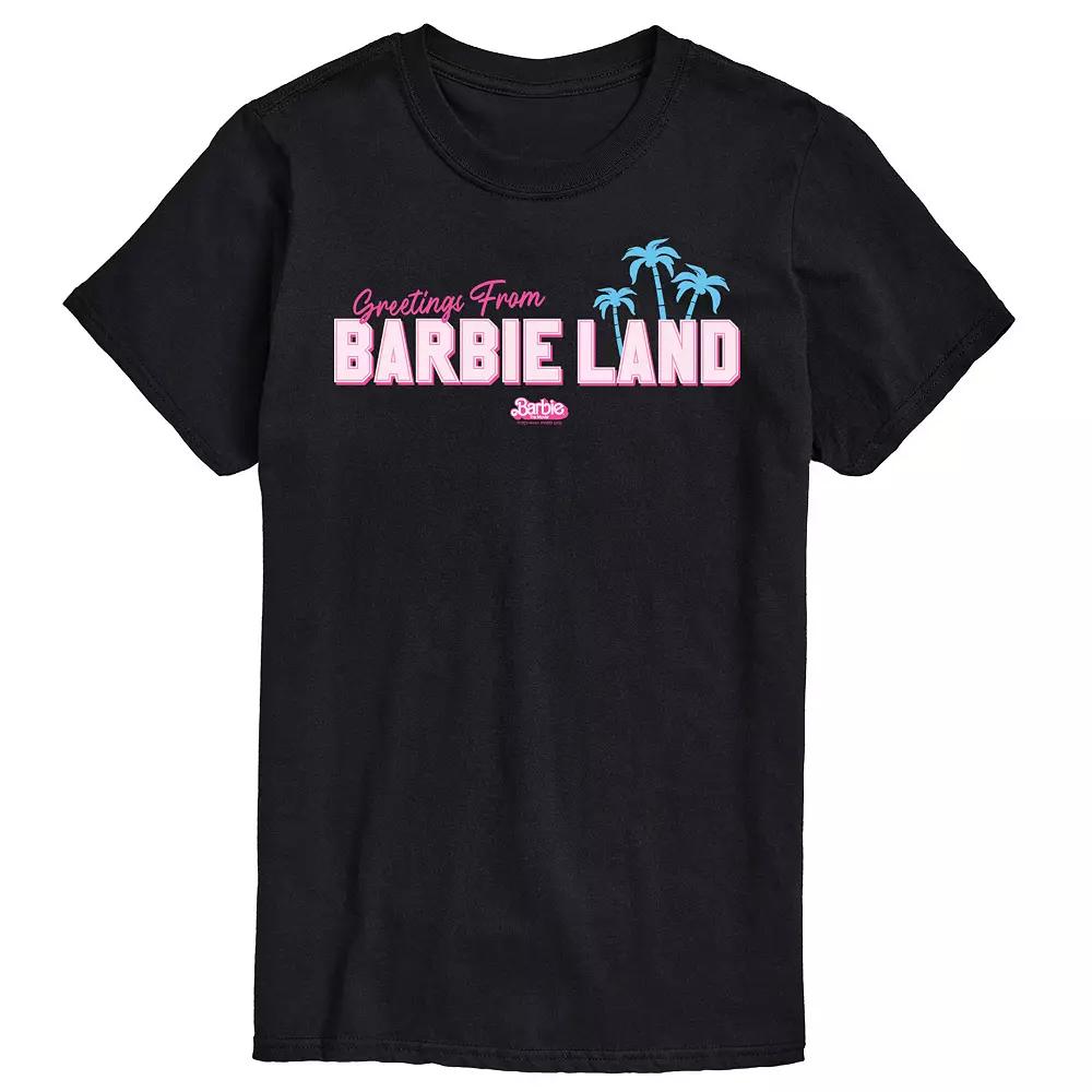 Men's Barbie Movie Greetings From Graphic Tee,  Product Image