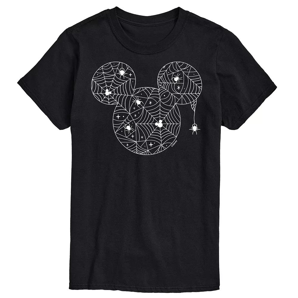 Disney's Mickey Mouse Men's Spider Web Graphic Tee,  Product Image