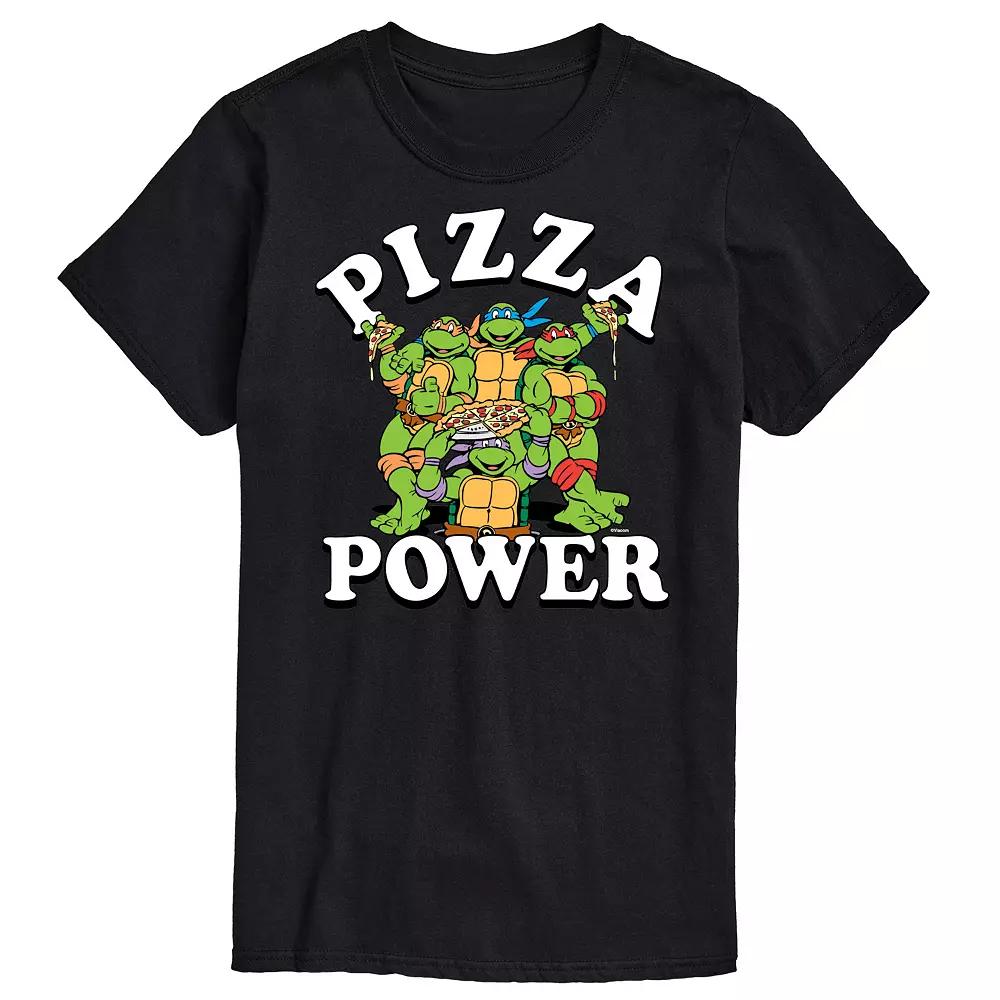 Big & Tall TMNT Pizza Power Graphic Tee, Men's,  Product Image