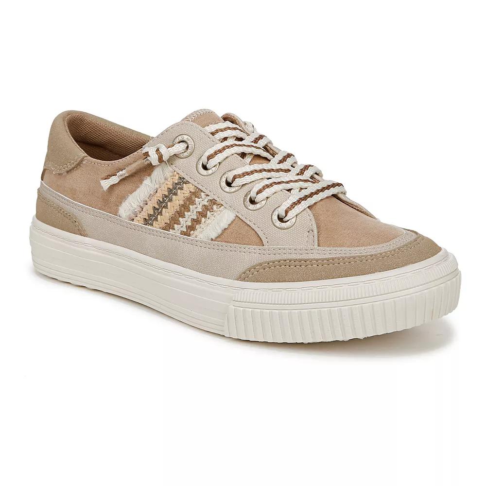 Blowfish Malibu Alex Womens Slip-on Sneakers Brown Raffia Product Image