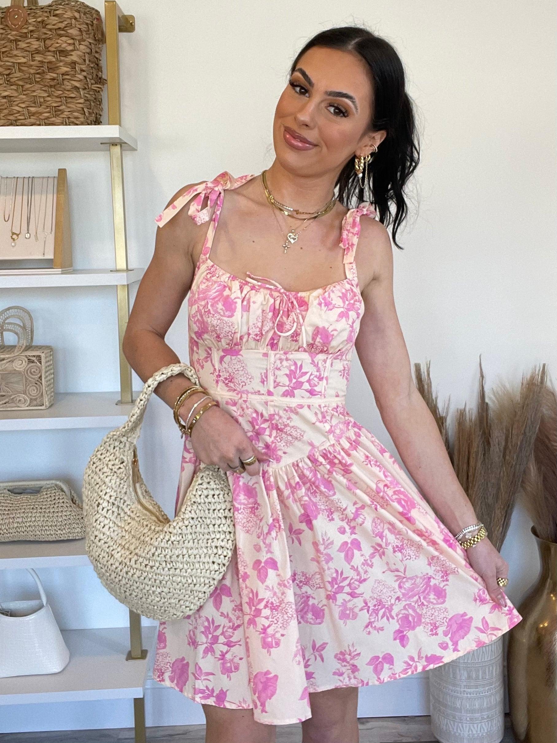 Faith Floral Mini Dress | FINAL SALE Product Image