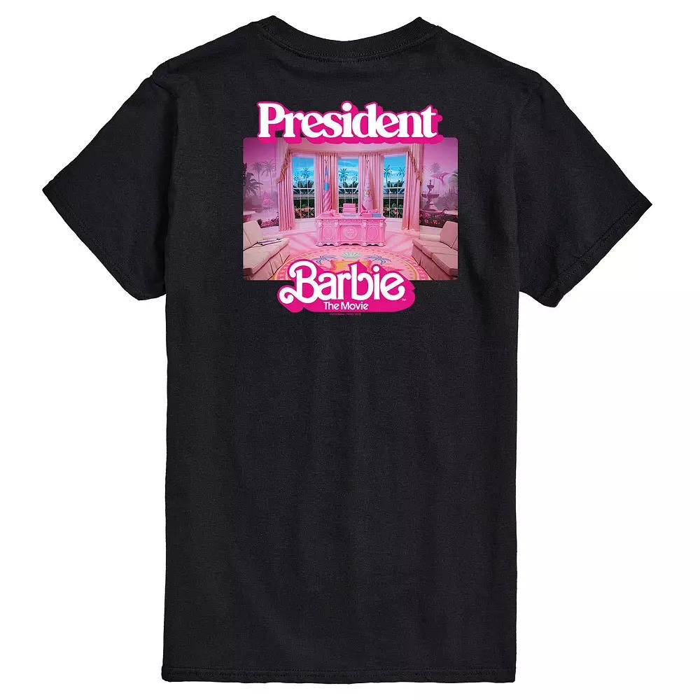 Men's Barbie™ The Movie President Barbie Graphic Tee,  Product Image