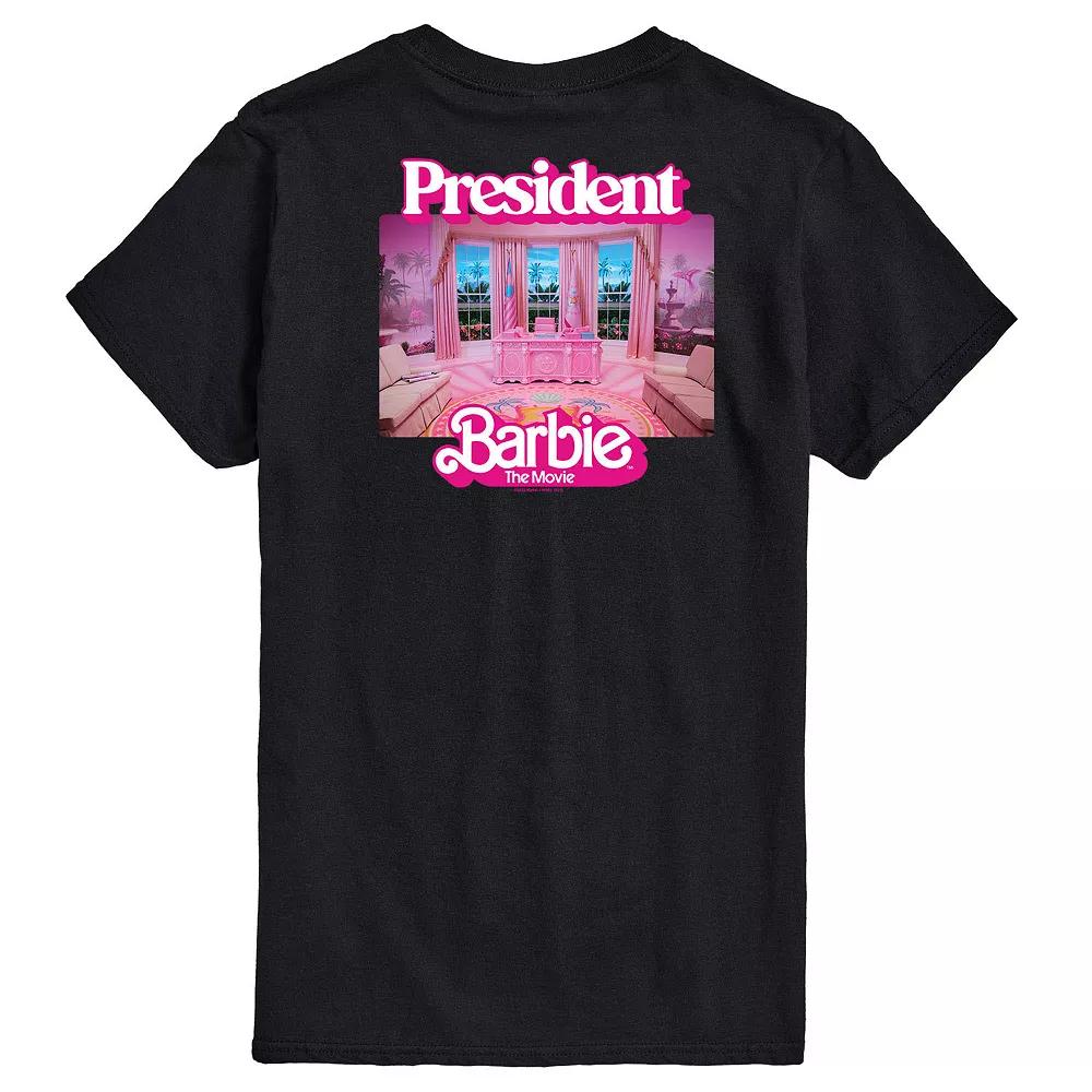 Men's Barbie™ The Movie President Barbie Graphic Tee,  Product Image