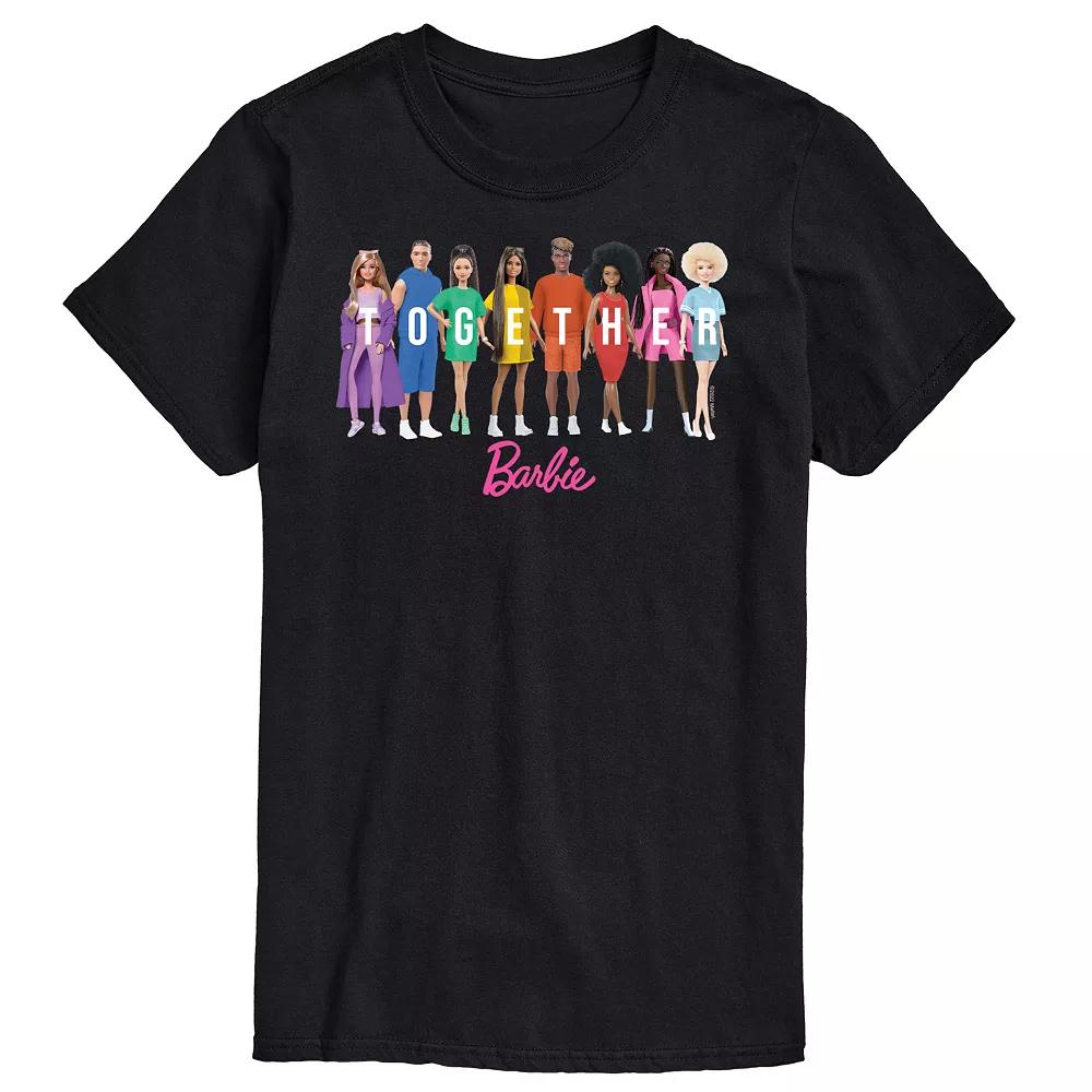 Men's Barbie Together Pride Graphic Tee,  Product Image