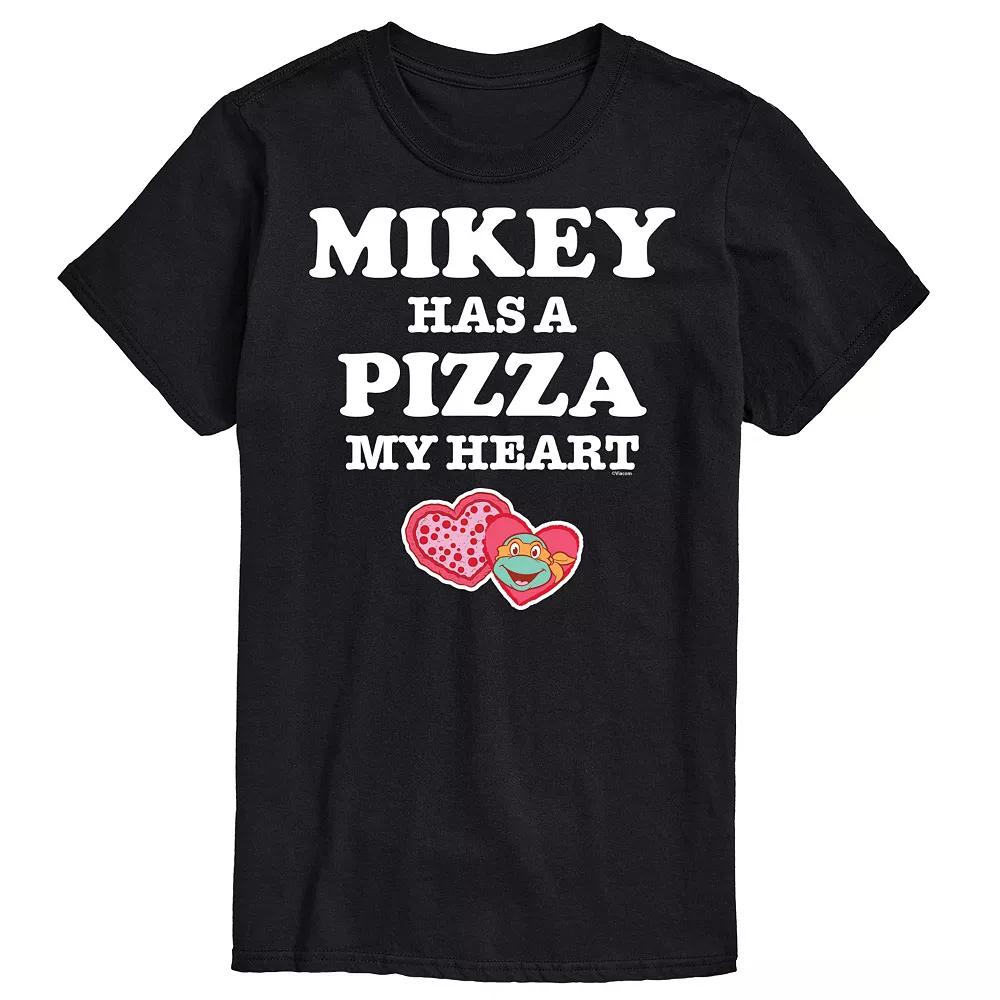 Men's TMNT Pizza My Heart Mikey Tee,  Product Image
