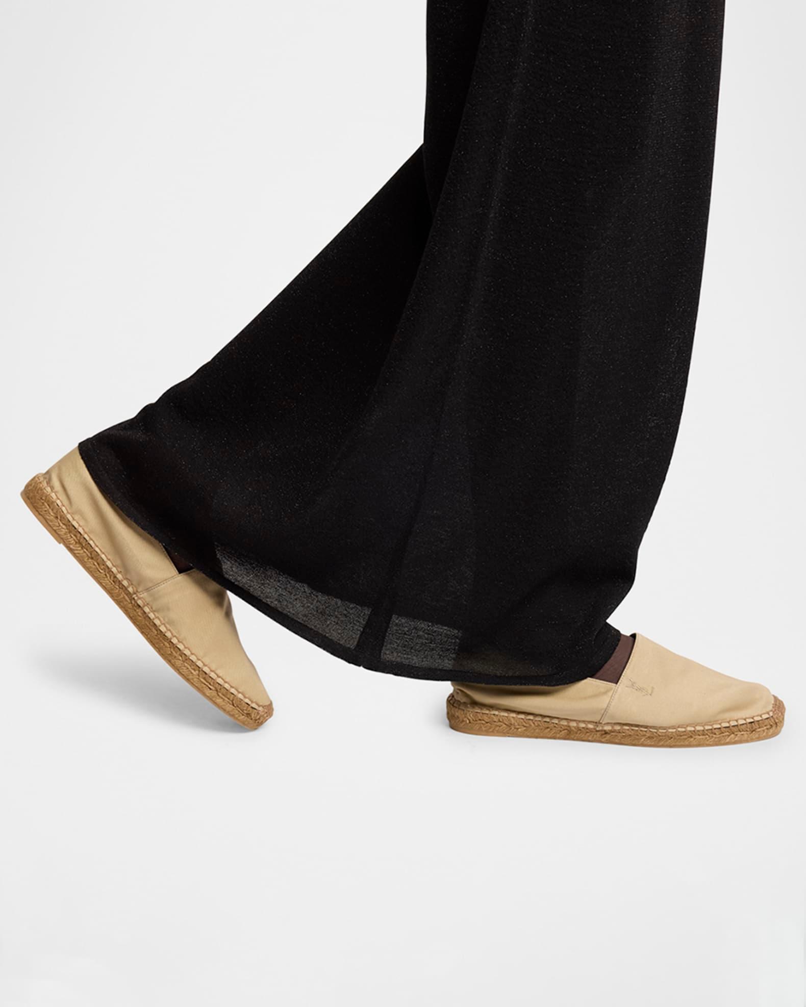 Cotton YSL Slip-On Espadrilles Product Image