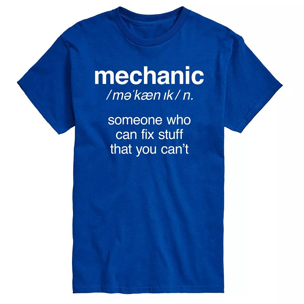 Men's Mechanic Definition Tee,  Product Image
