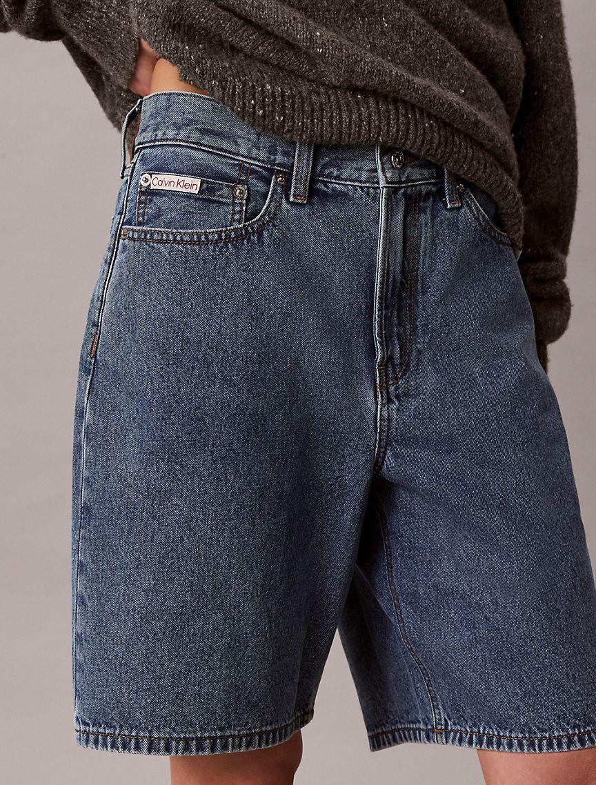 Denim Bermuda Shorts Product Image