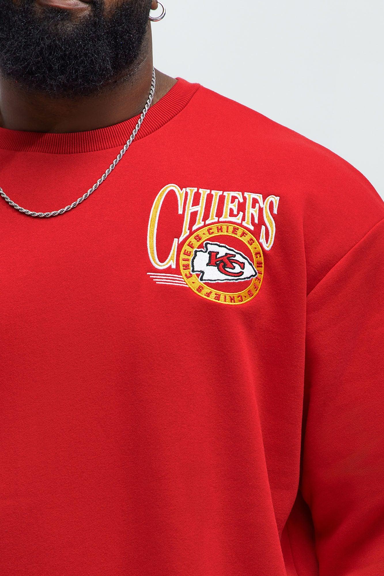 Chiefs Crew Neck Sweatshirt - Red Product Image
