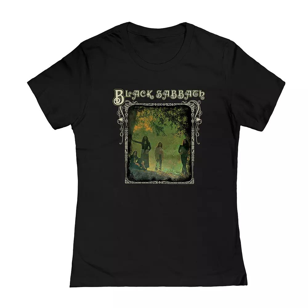 Juniors' Black Sabbath Frame Graphic Tee, Girl's,  Product Image