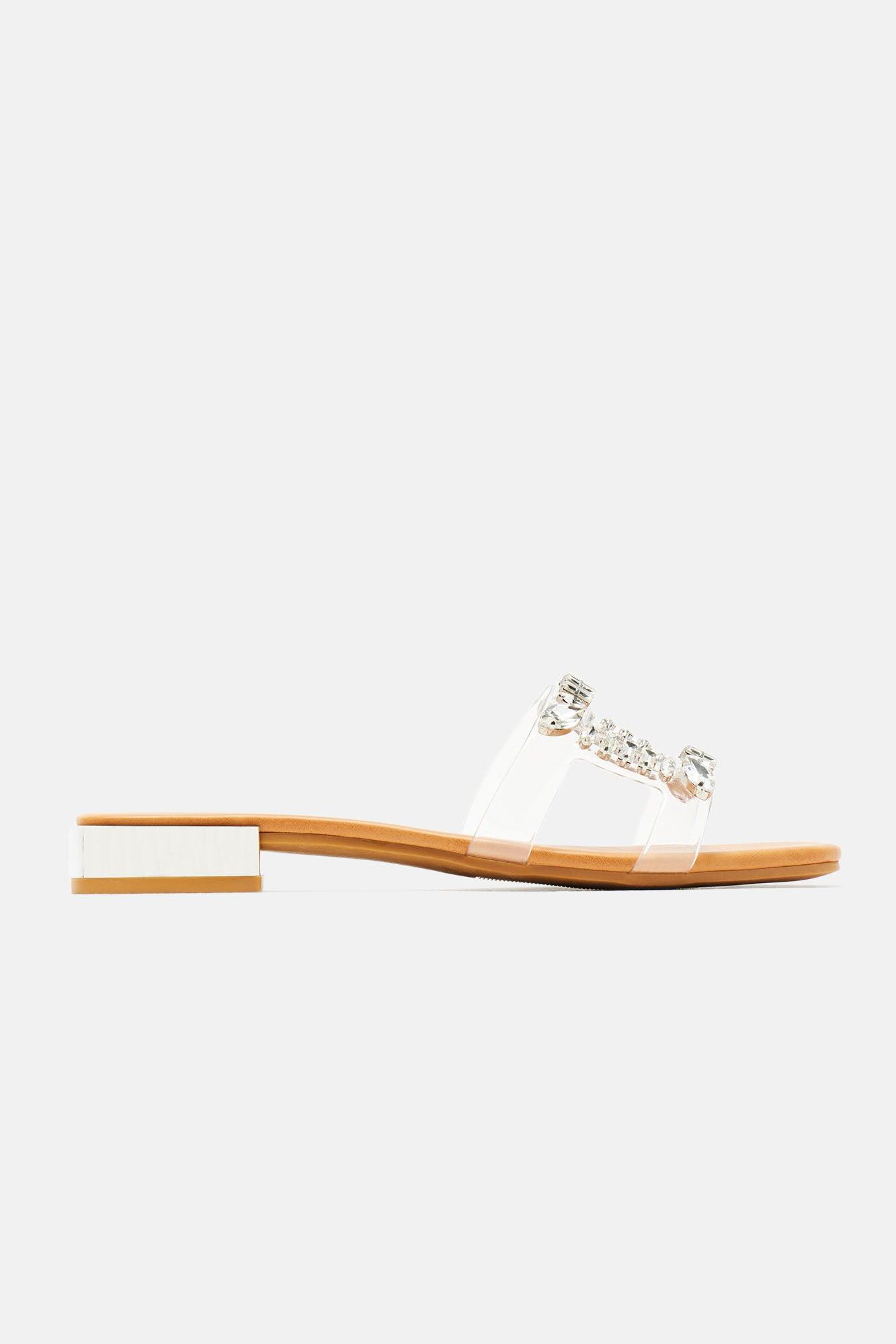 Flora Sandals - Silver Product Image