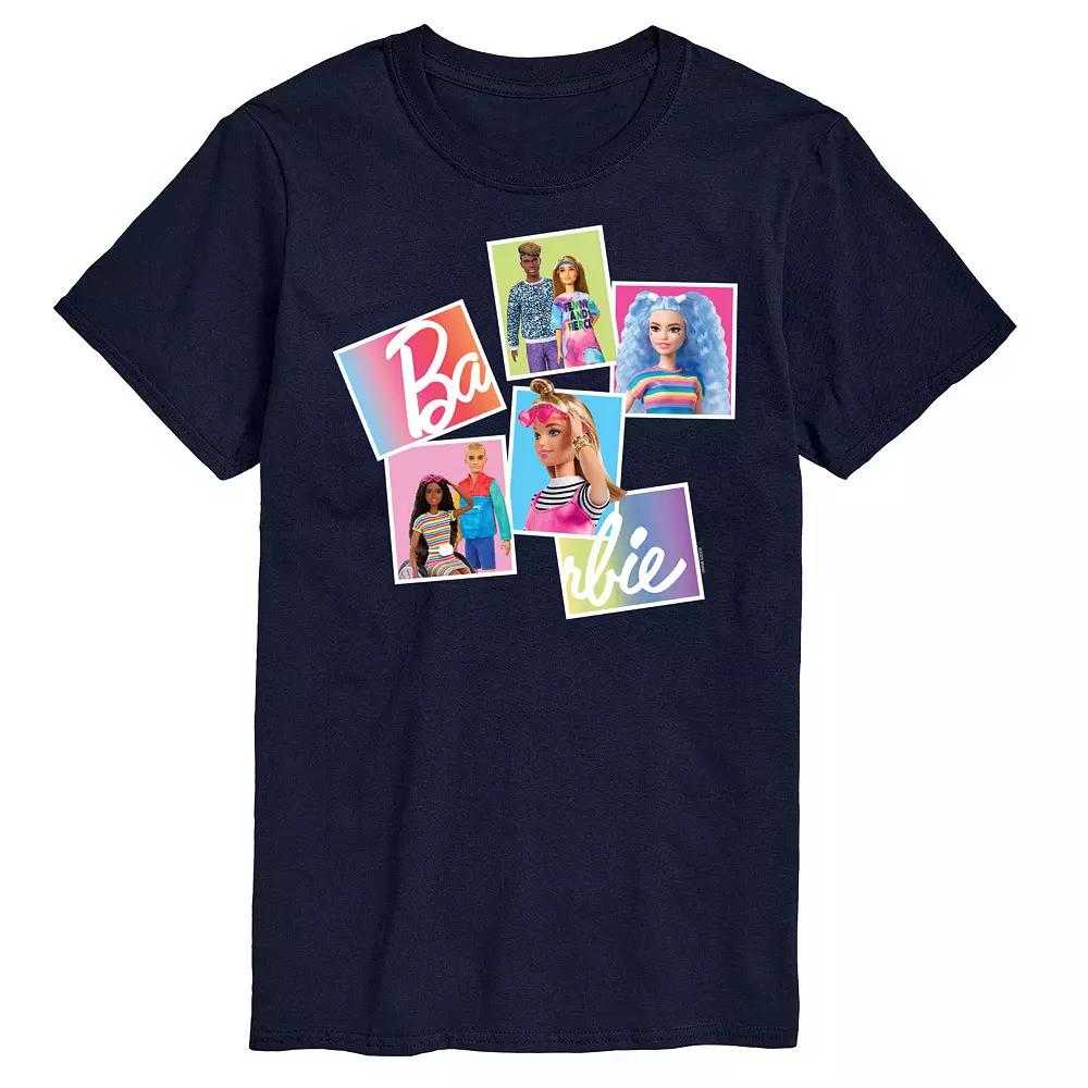 Big & Tall Barbie® Photoreal Collage Graphic Tee, Men's,  Product Image