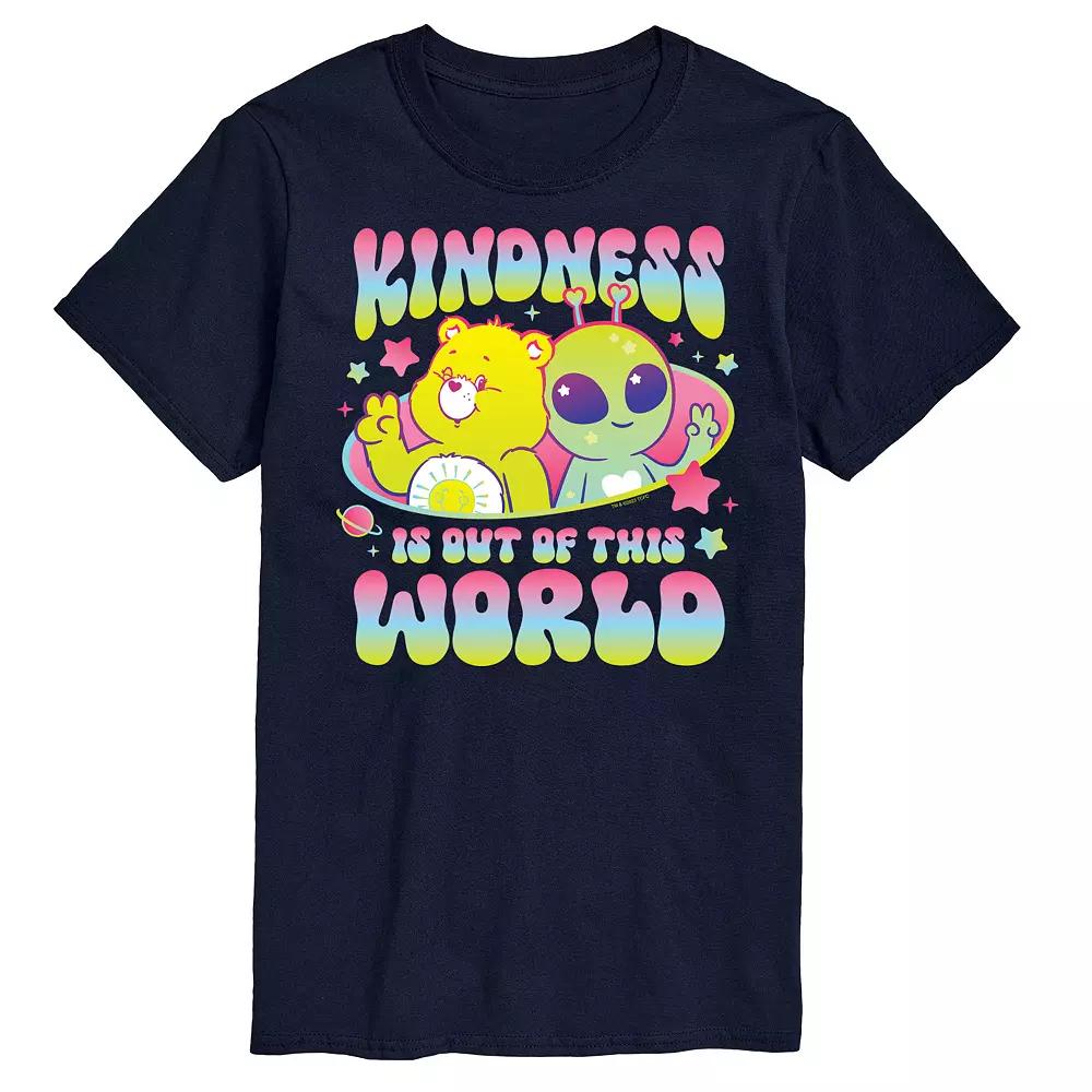 Big & Tall Care Bears Kindness Out Of The World Graphic Tee, Men's,  Product Image