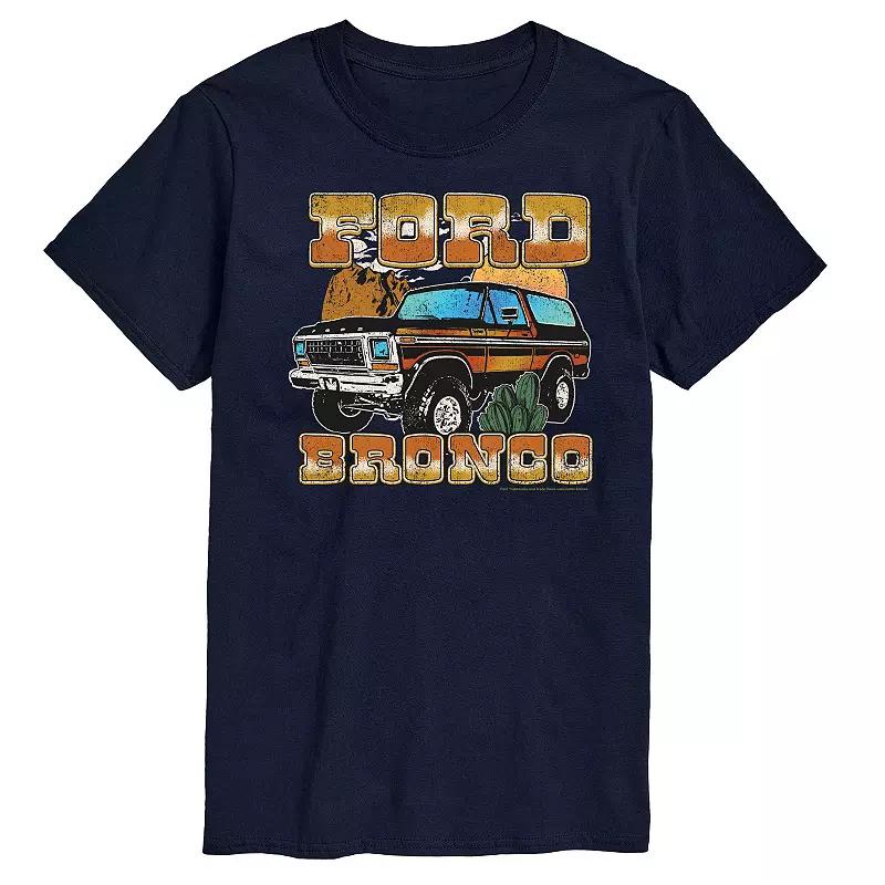 Big & Tall Ford Vintage Bronco Desert Graphic Tee, Men's,  Product Image