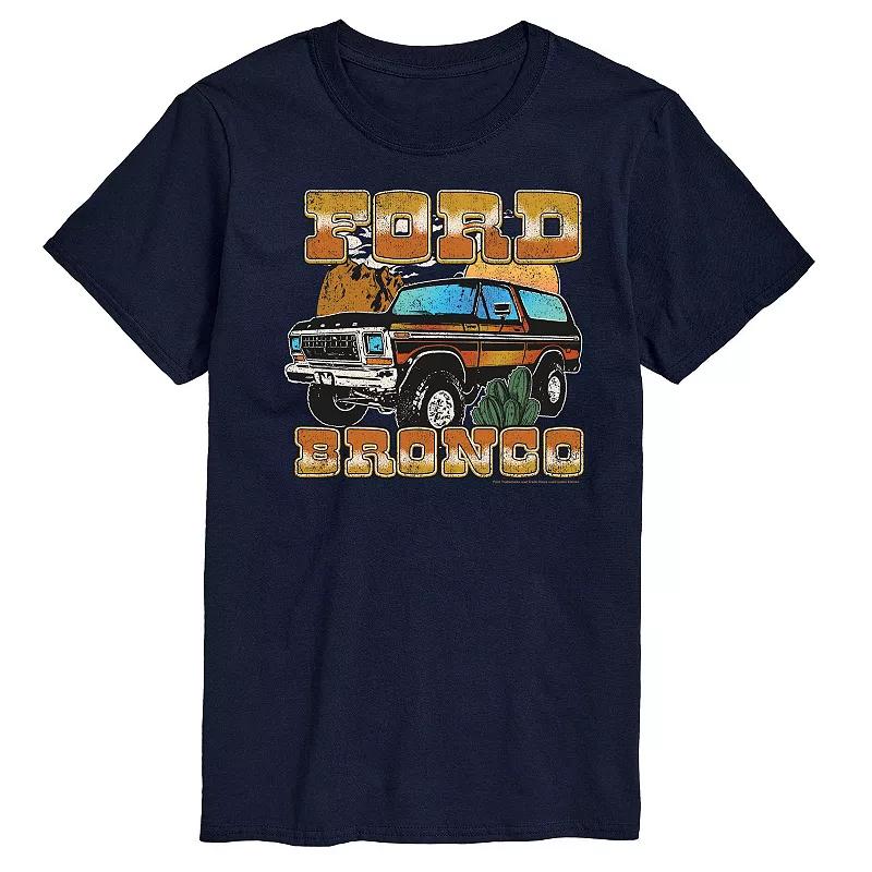 Big & Tall Ford Vintage Bronco Desert Graphic Tee, Men's,  Product Image