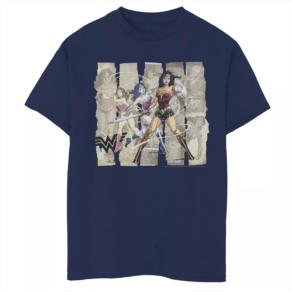 Boys 8-20 DC Comics Wonder Woman Paper Strips Portrait Tee, Boy's,  Product Image