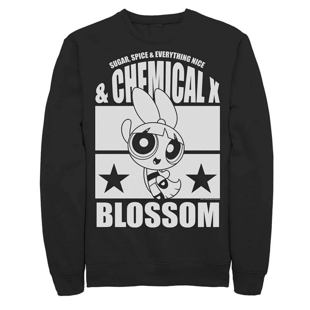 Men's Cartoon Network Powerpuff Girls Blossom Chemical X Fleece,  Product Image