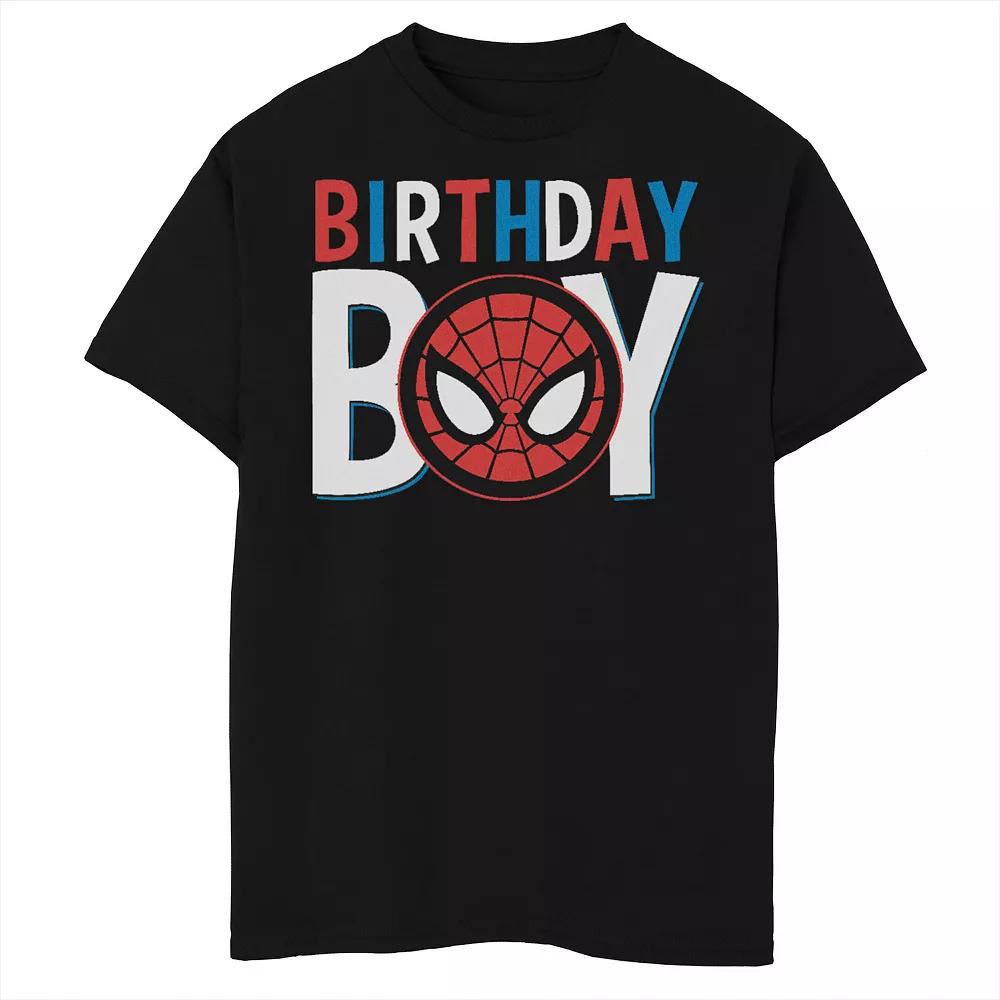 Boys 8-20 Marvel Spider-Man Far From Home Safety First Circle Portrait Graphic Tee, Boy's,  Product Image