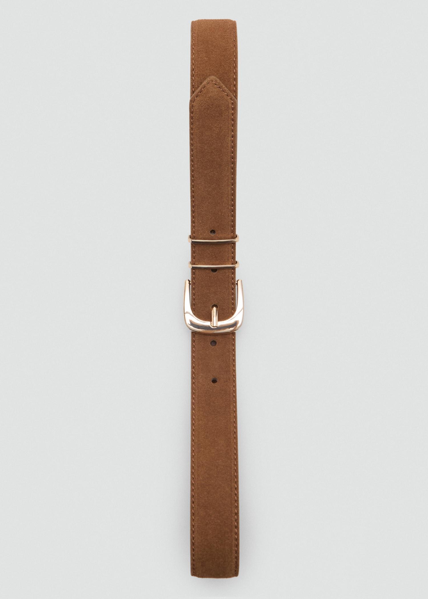 Suede belt - Women | MANGO USA Product Image