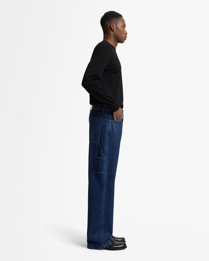 Utility Denim Wide Leg Pant Product Image