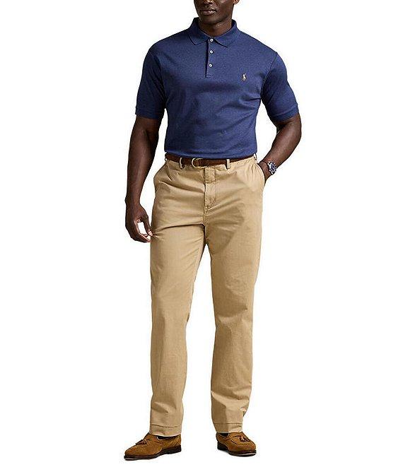 Polo Ralph Lauren Big & Tall Classic Fit Soft Cotton Multi-Colored Pony Polo Shirt Product Image