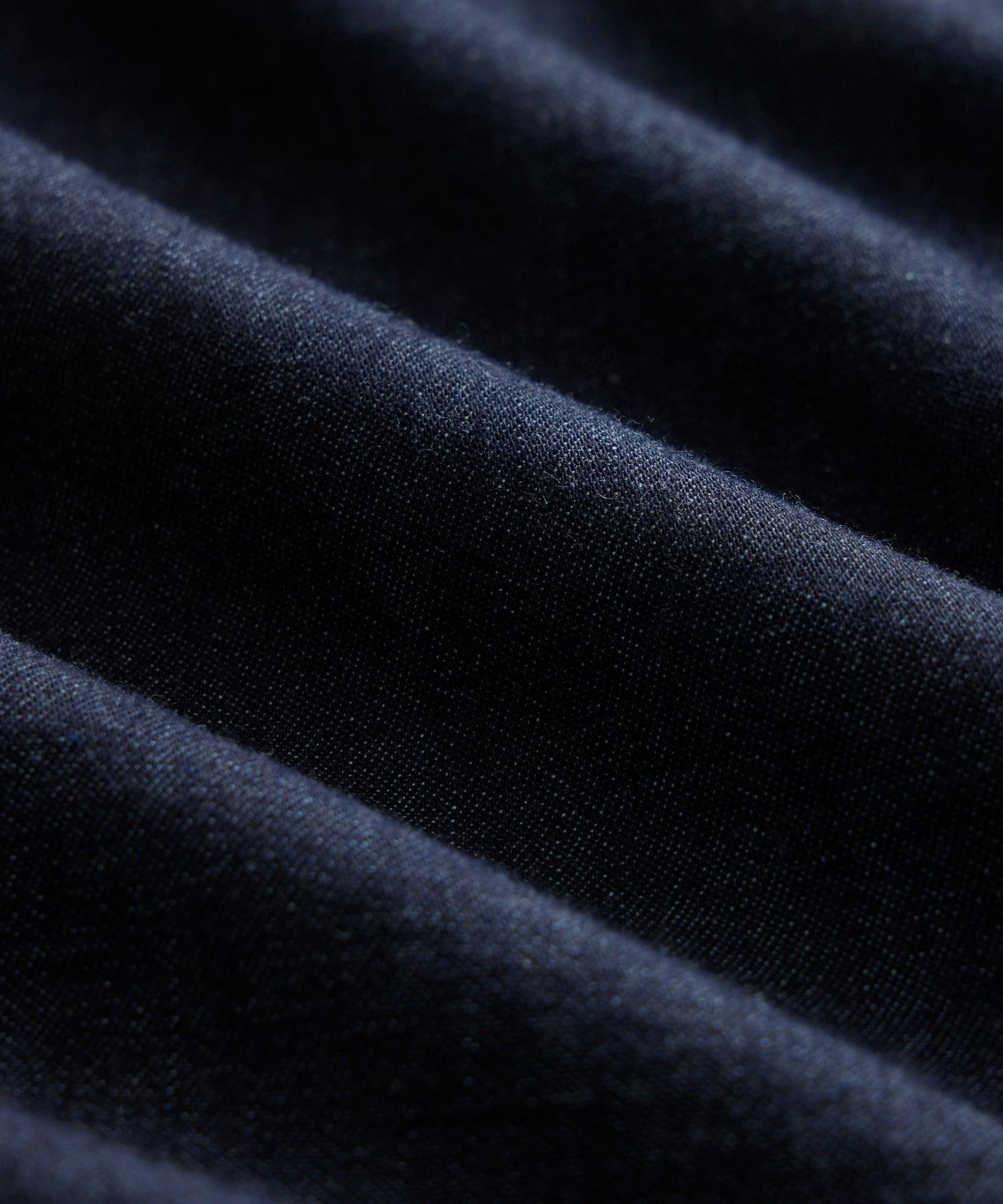 Denim Point Collar Shirt Product Image