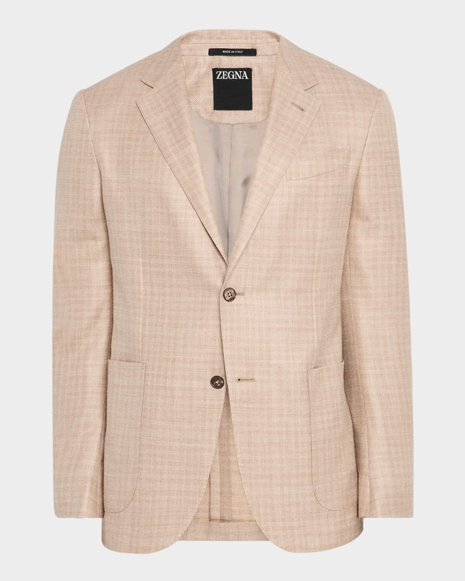 Men's Tonal Plaid Sport Coat Product Image