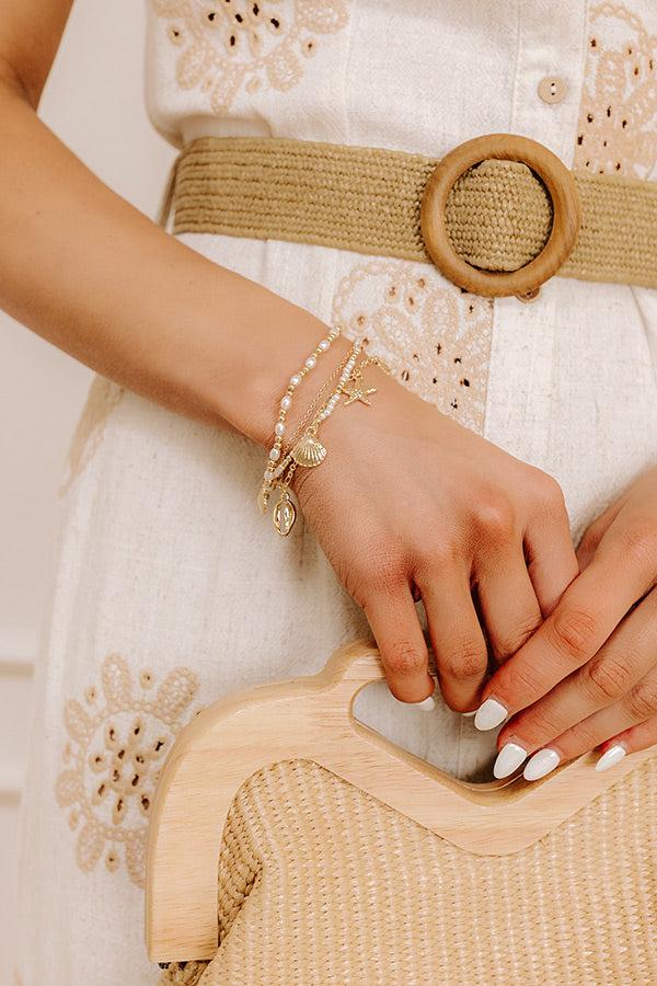 Coastal Charm Stretch Bracelet Set Product Image