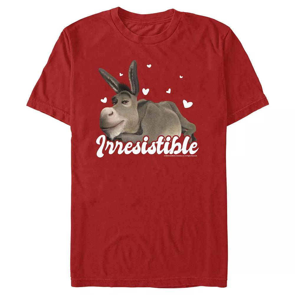 Men's Shrek Irresistible Donkey Graphic Tee,  Product Image
