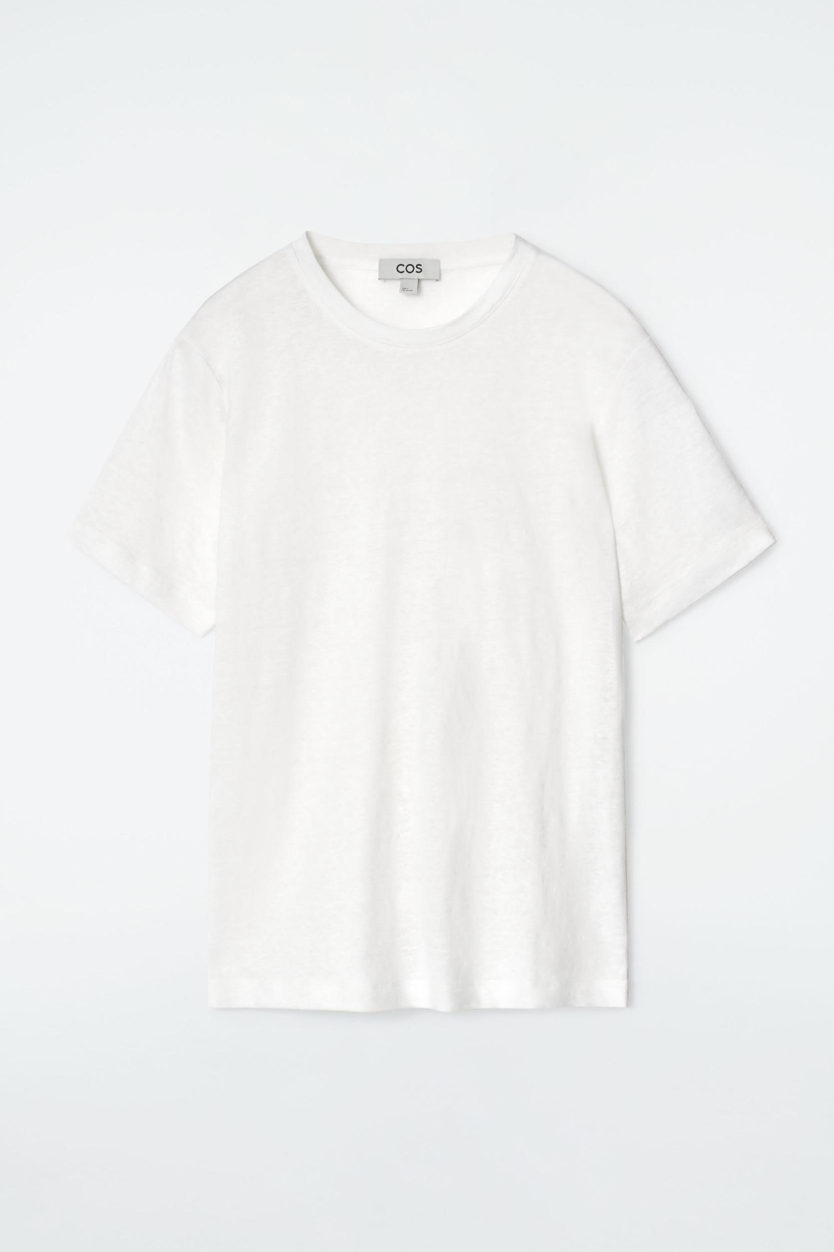 CREW-NECK LINEN T-SHIRT Product Image