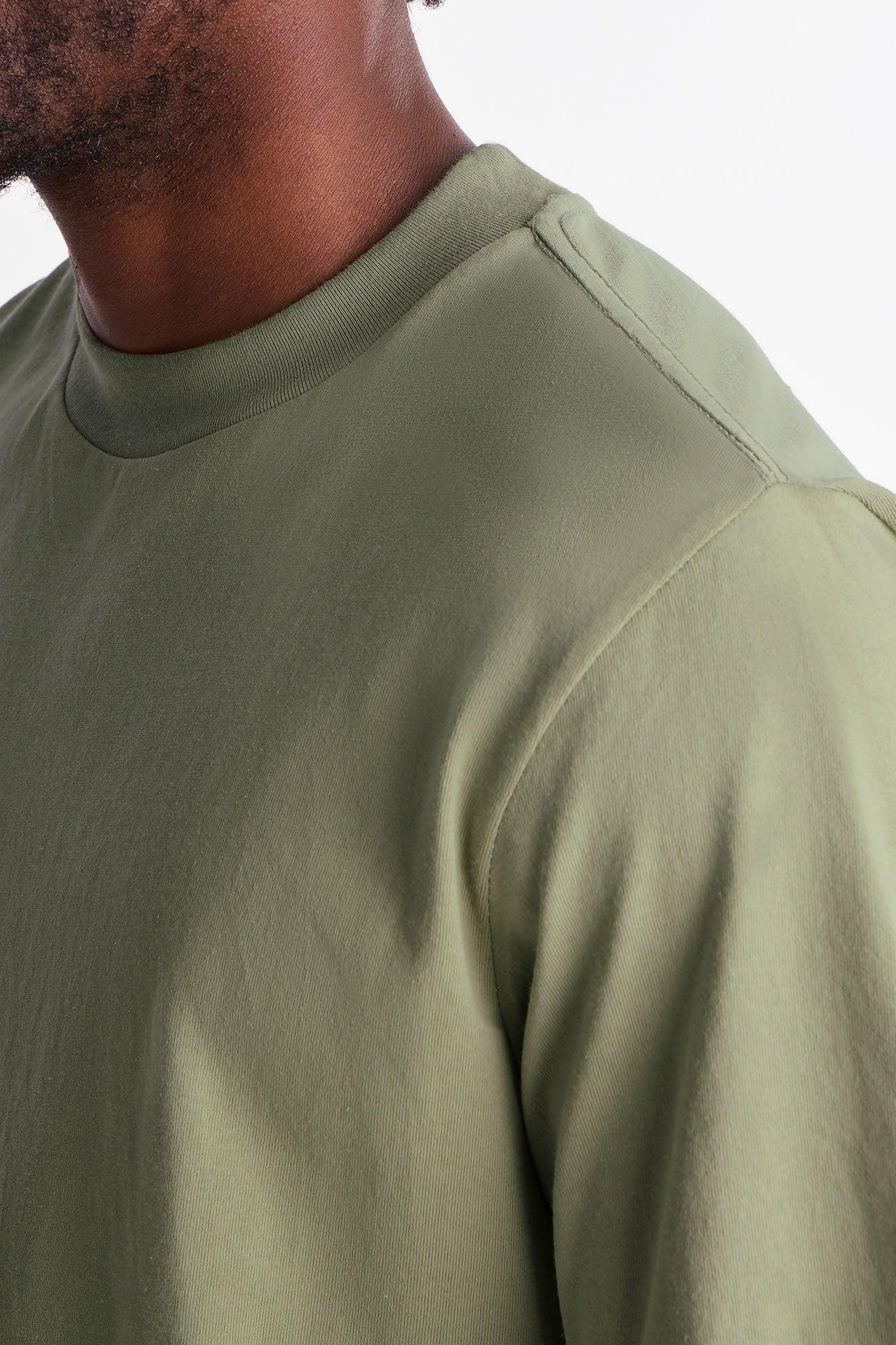 Oversized Heavyweight Tee 240GSM - Olive Product Image