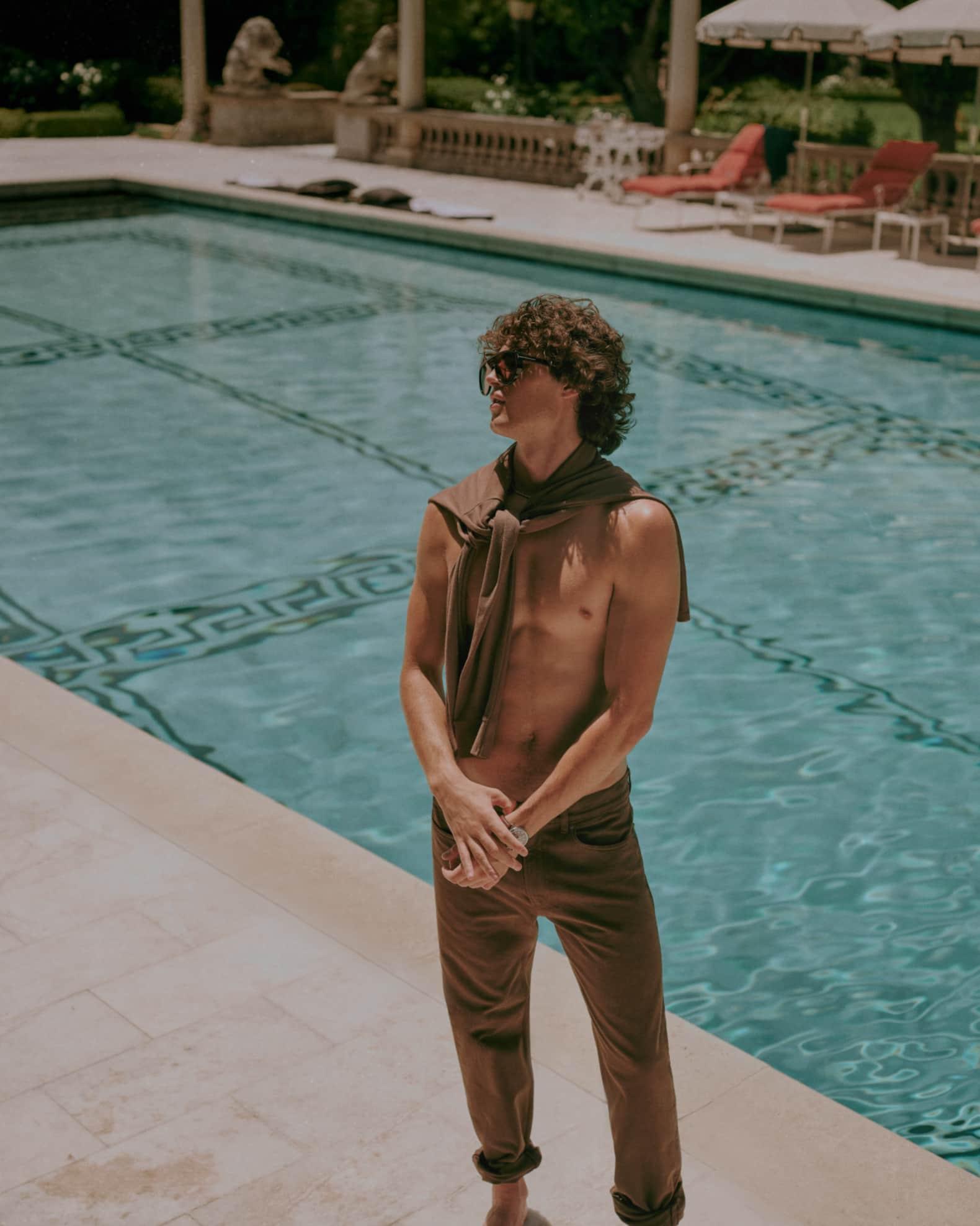 Men's Denim Carpenter Pants Product Image