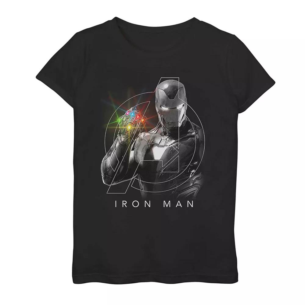 Girls 7-16 Marvel Avengers Endgame Iron Man Graphic Tee, Girl's,  Product Image