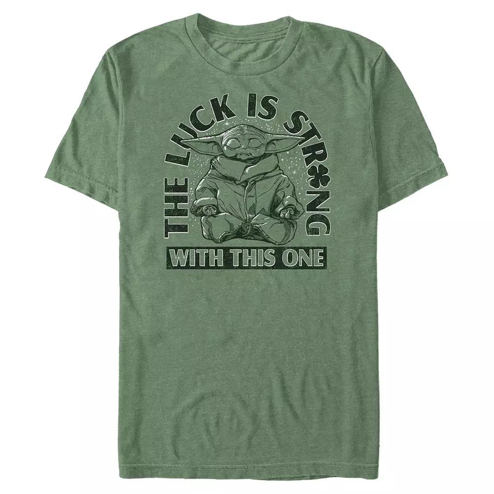 Big & Tall Star Wars The Mandalorian The Luck Is Strong Graphic Tee, Men's,  Product Image