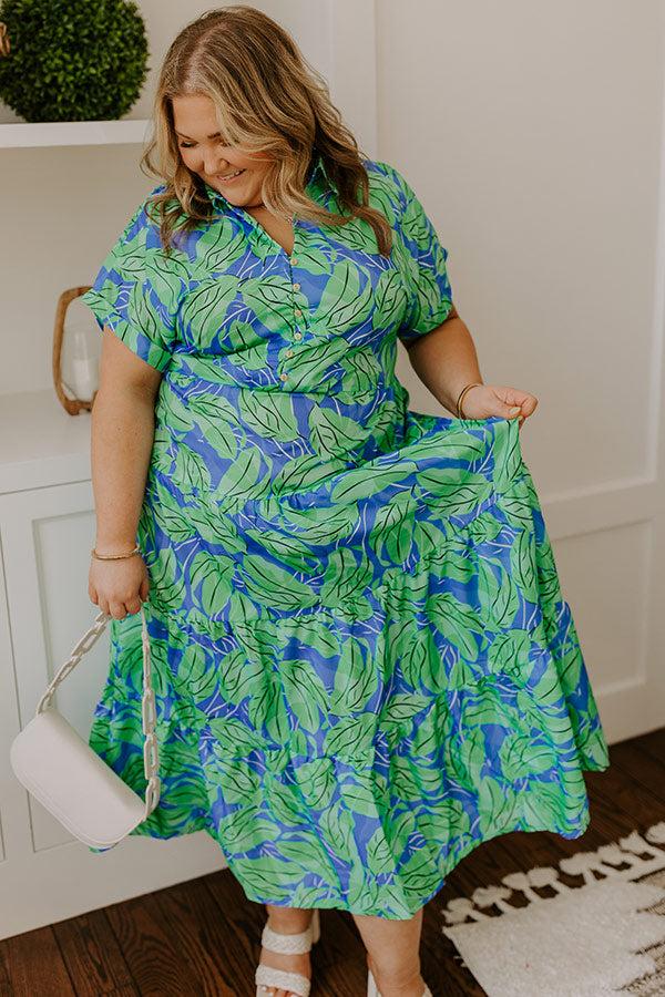 Spotted Under The Palms Midi Curves Product Image