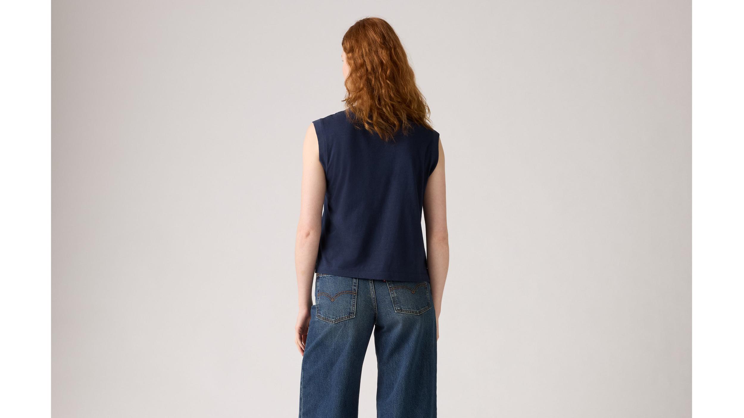 Graphic Boxy Tank Top Product Image