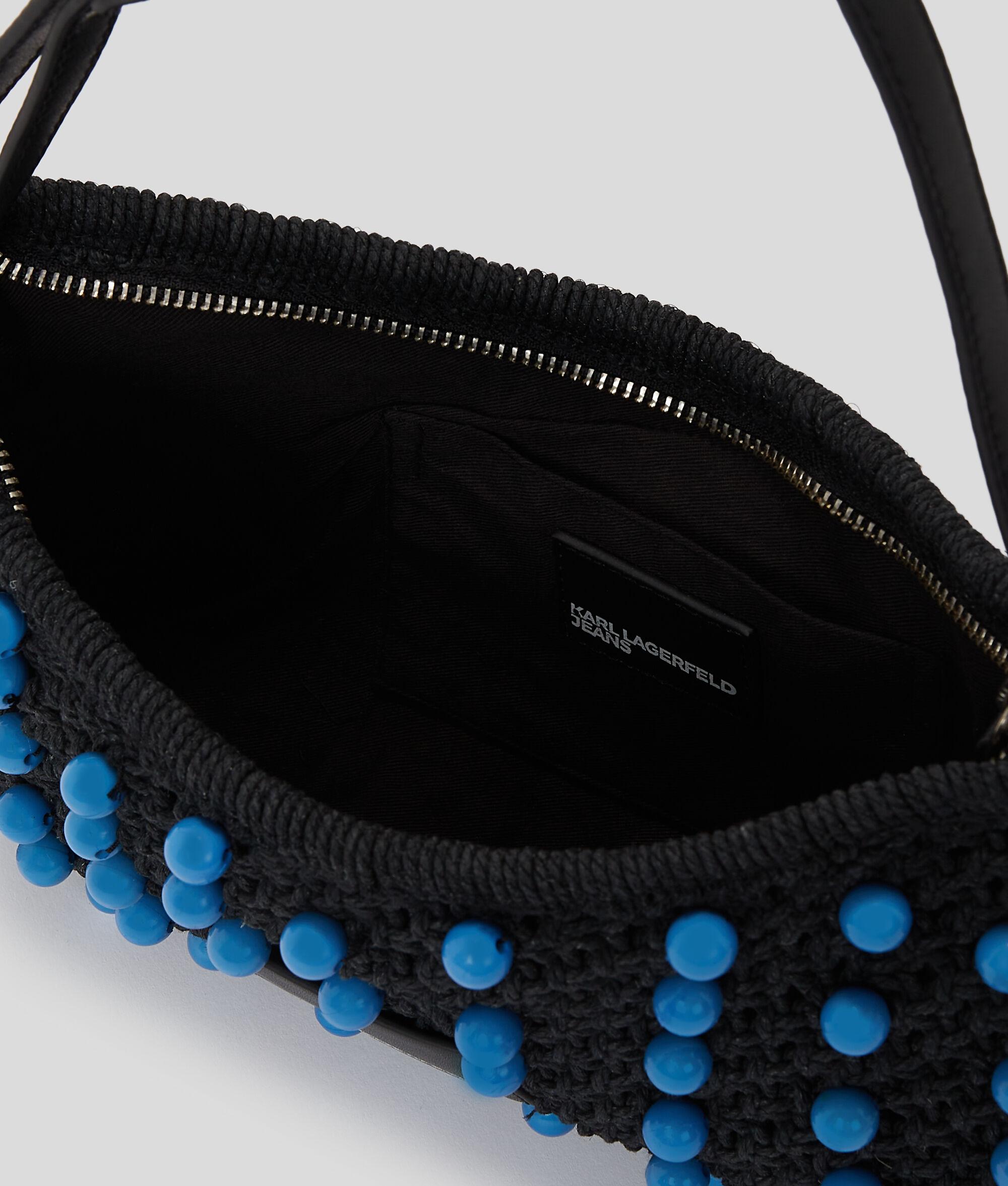 CROCHET BEADED SHOULDER BAG Product Image