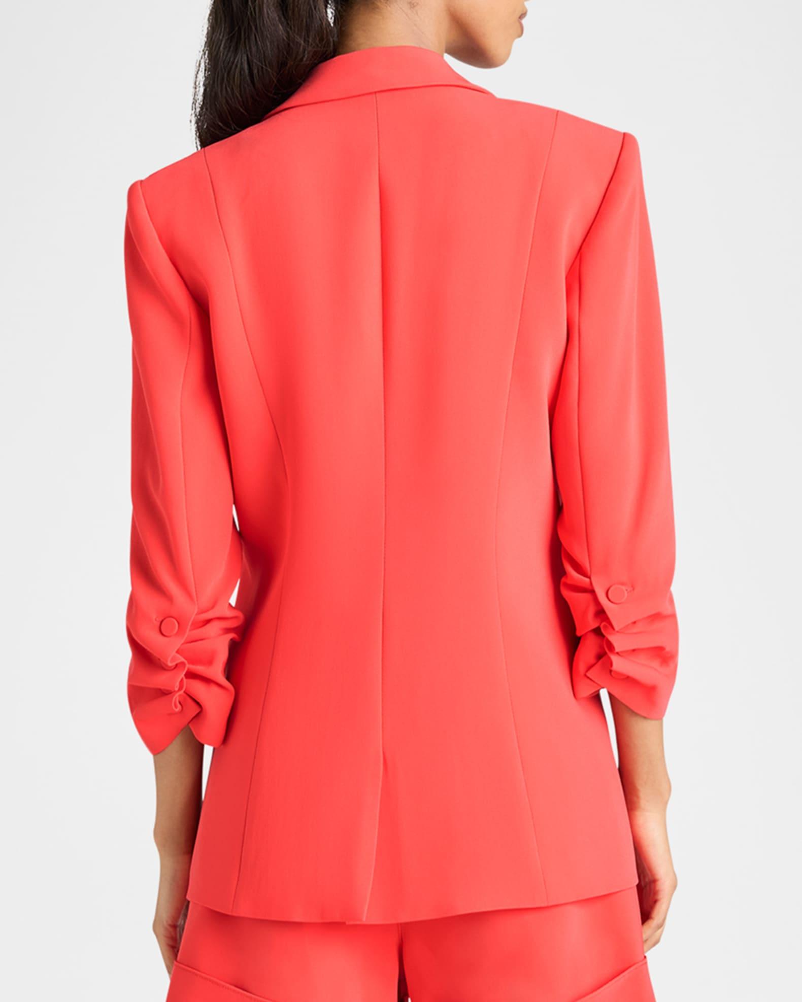Khloe Crepe 3/4-Sleeve Blazer Product Image