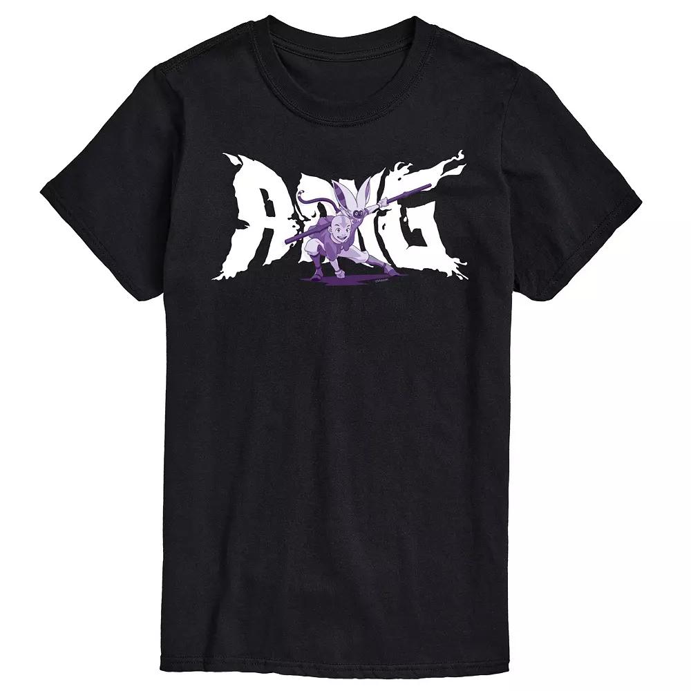 Big & Tall Avatar The Last Airbender AANG Graphic Tee, Men's,  Product Image