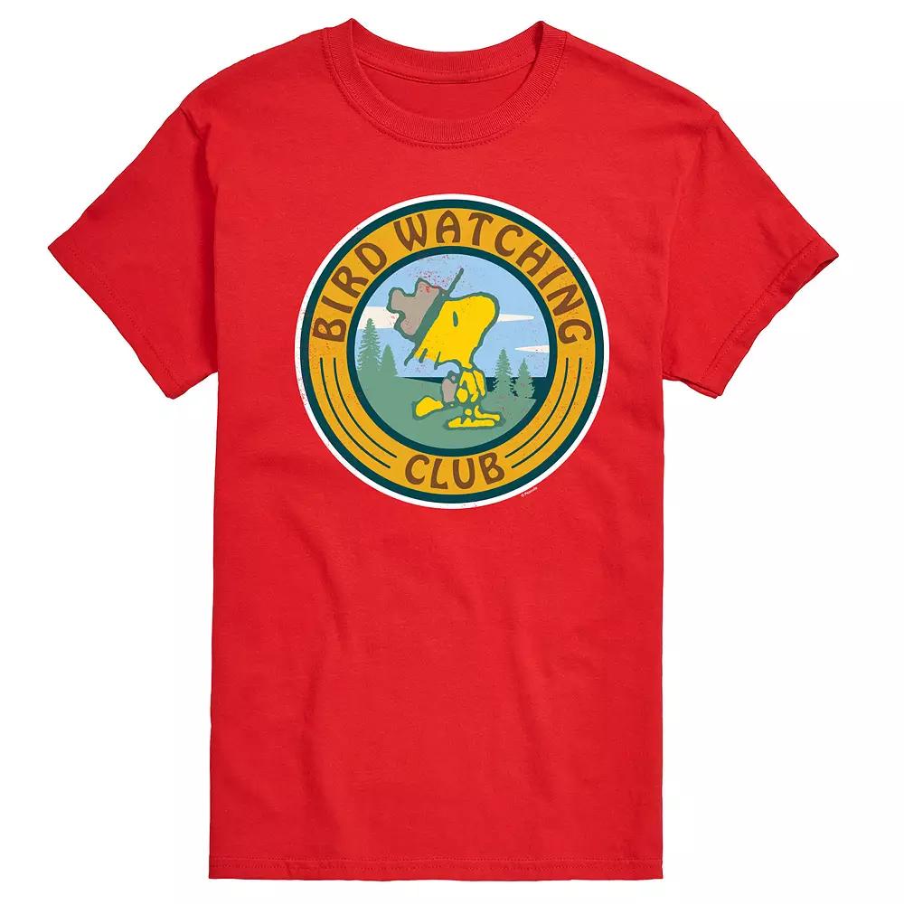 Men's Peanuts Bird Watching Graphic Tee,  Product Image