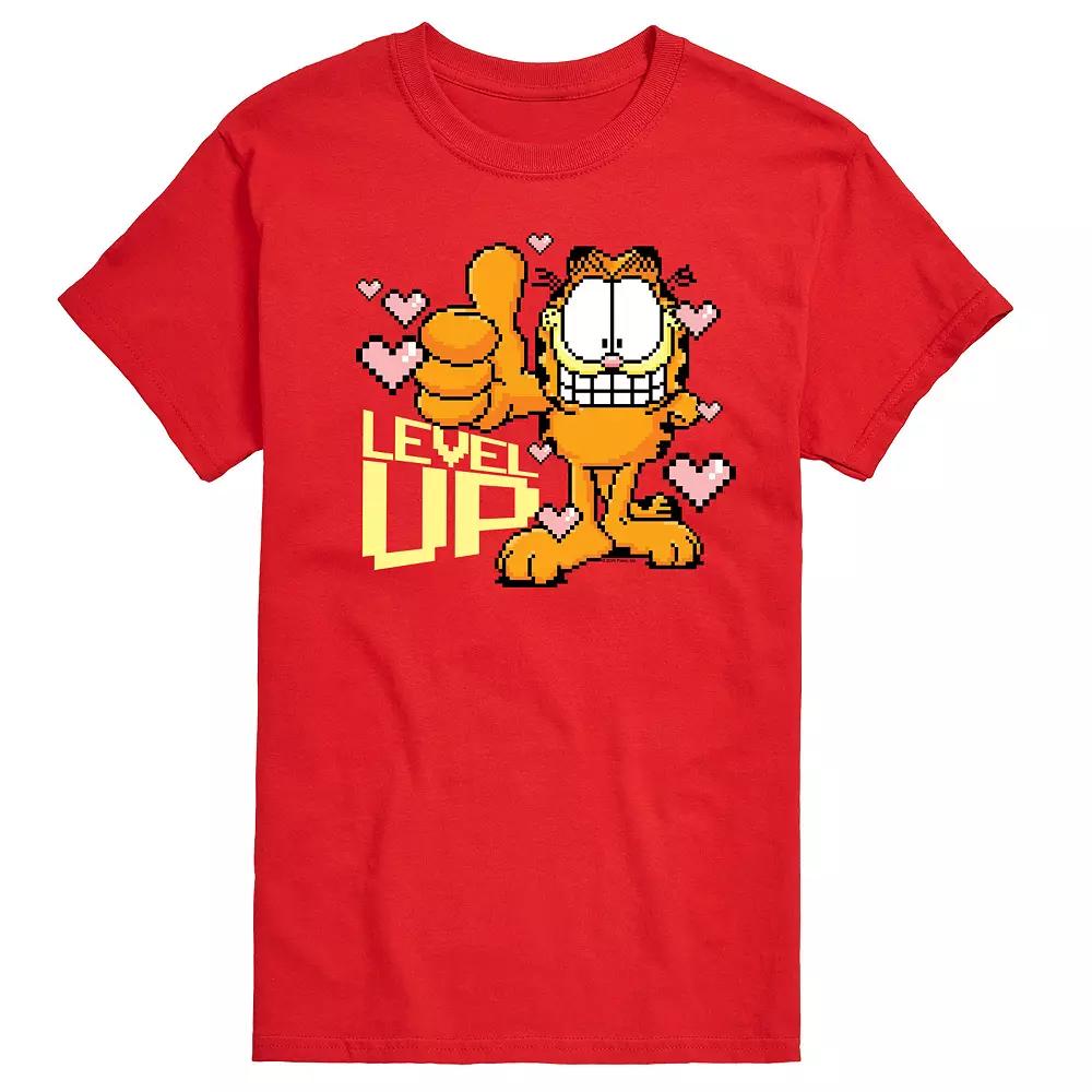 Men's Garfield Level Up Your Life Graphic Tee,  Product Image