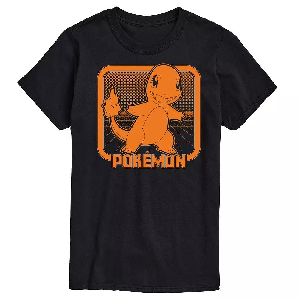 Men's Pokemon Retro Charmander Graphic Tee,  Product Image